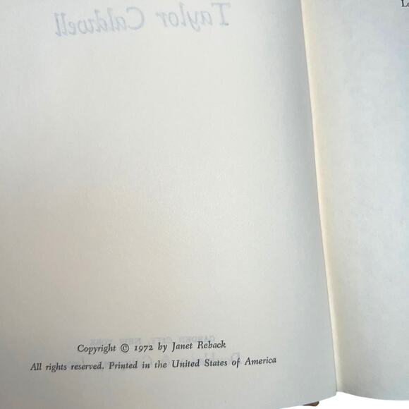 Captains and the Kings - First Edition By Taylor Caldwell - Picture 6 of 11